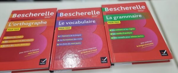 باقة Bescherelle الثلاثية! 🇫🇷